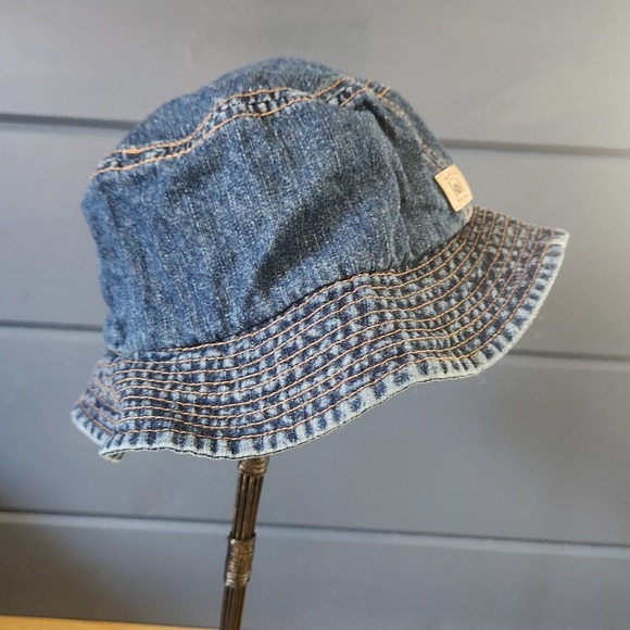Y2K l.e.i. Denim Bucket‎ Hat - Picture 2 of 5